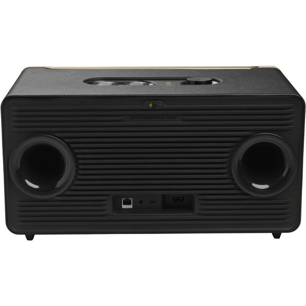 Voir photo 3 de Enceinte Bluetooth Jbl Authentics 500 - Noir | Dero Enceinte Bluetooth Jbl Authentics 500 - Noir Reconditionné JBL reconditionné photo 3 | Dero