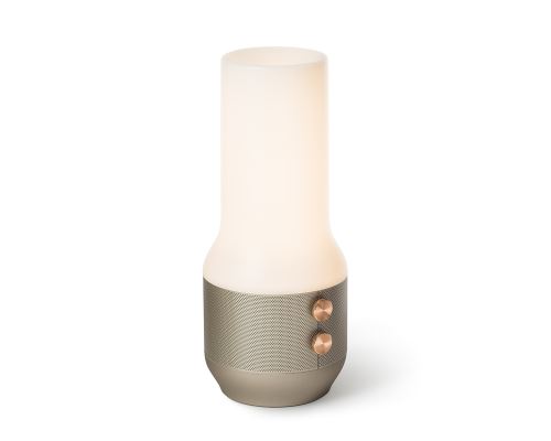 Enceinte Bluetooth lampe LED Lexon Terrace Or État correct Lexon reconditionné disponible sur Fnac