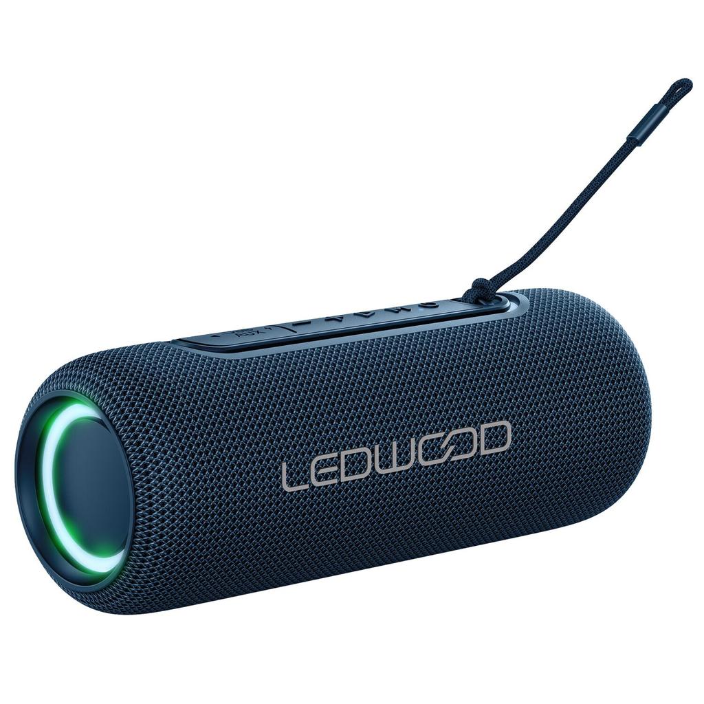 Voir photo 2 de Enceinte Bluetooth Ledwood XTREM140 - Bleu | Dero Enceinte Bluetooth Ledwood XTREM140 - Bleu Reconditionné N/A reconditionné photo 2 | Dero