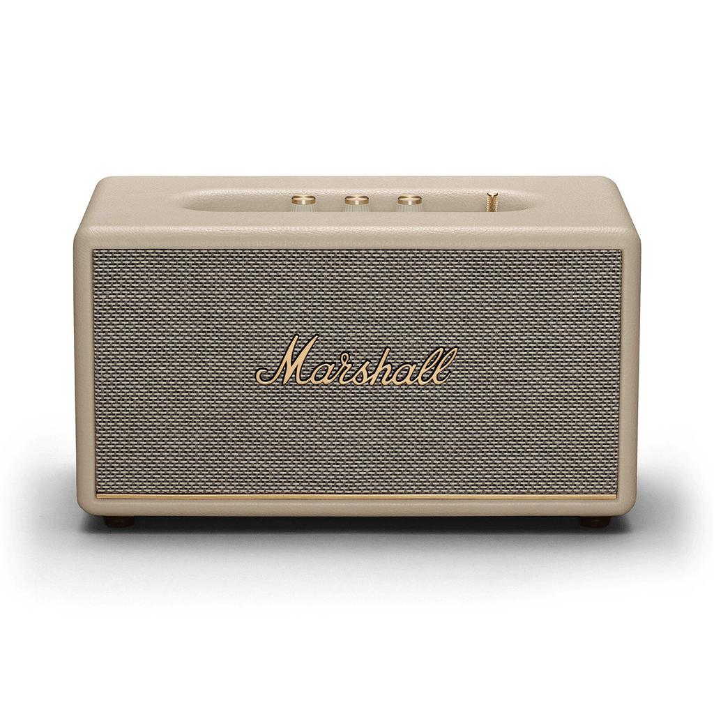 Enceinte Bluetooth Marshall Stanmore III - Crème Reconditionné - 349,00 € Enceinte Bluetooth Marshall Stanmore III - Crème Reconditionné Marshall reconditionné disponible sur Backmarket