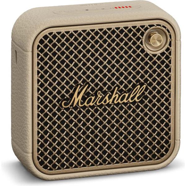 Voir photo 3 de Enceinte Bluetooth Marshall Willen II - Crème | Dero Enceinte Bluetooth Marshall Willen II - Crème Reconditionné Marshall reconditionné photo 3 | Dero