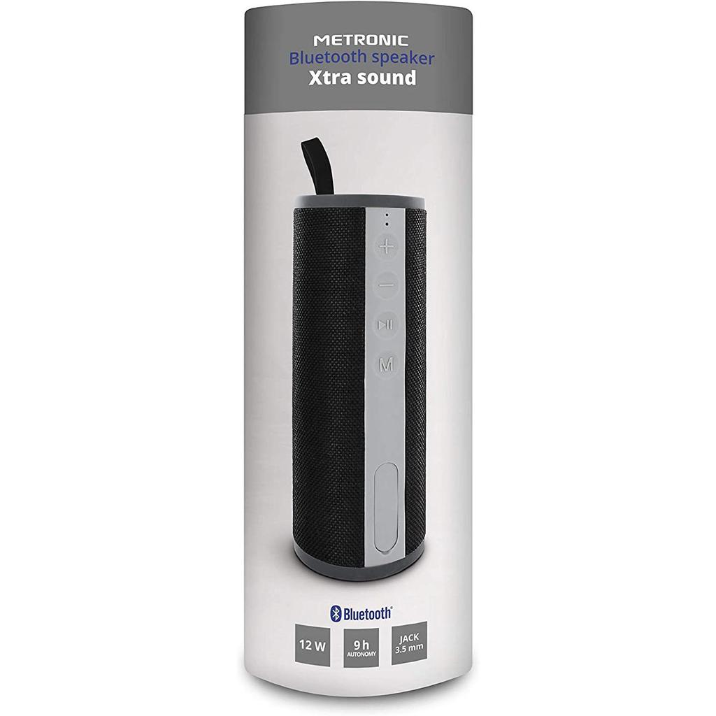 Enceinte Bluetooth Metronic XTRA SOUND 477083 - Noir/Gris Reconditionné Metronic reconditionné photo 5 | Dero