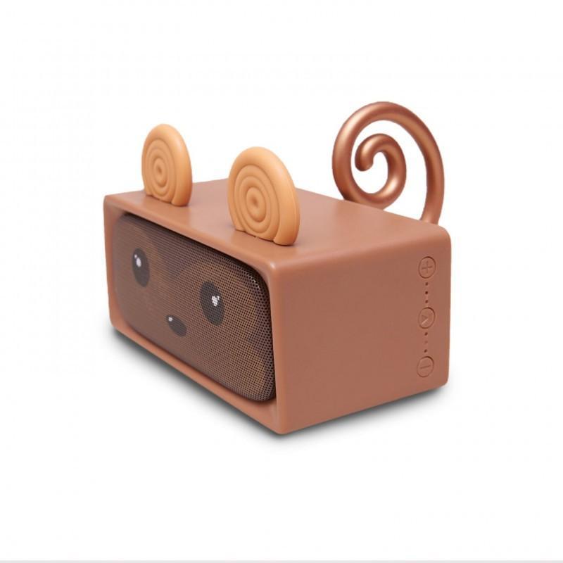 Voir photo 3 de Enceinte Bluetooth Mob Adorable Singe - Marron | Dero Enceinte Bluetooth Mob Adorable Singe - Marron Reconditionné N/A reconditionné photo 3 | Dero