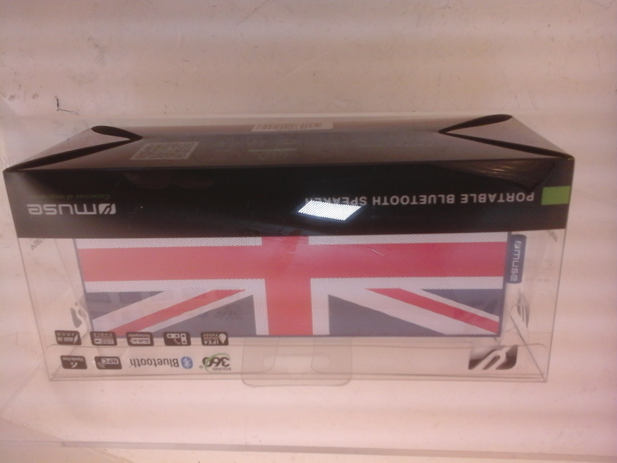 Voir photo 3 de Enceinte bluetooth muse union jack flag M 720LD Enceinte bluetooth muse union jack flag M 720LD reconditionné photo 3