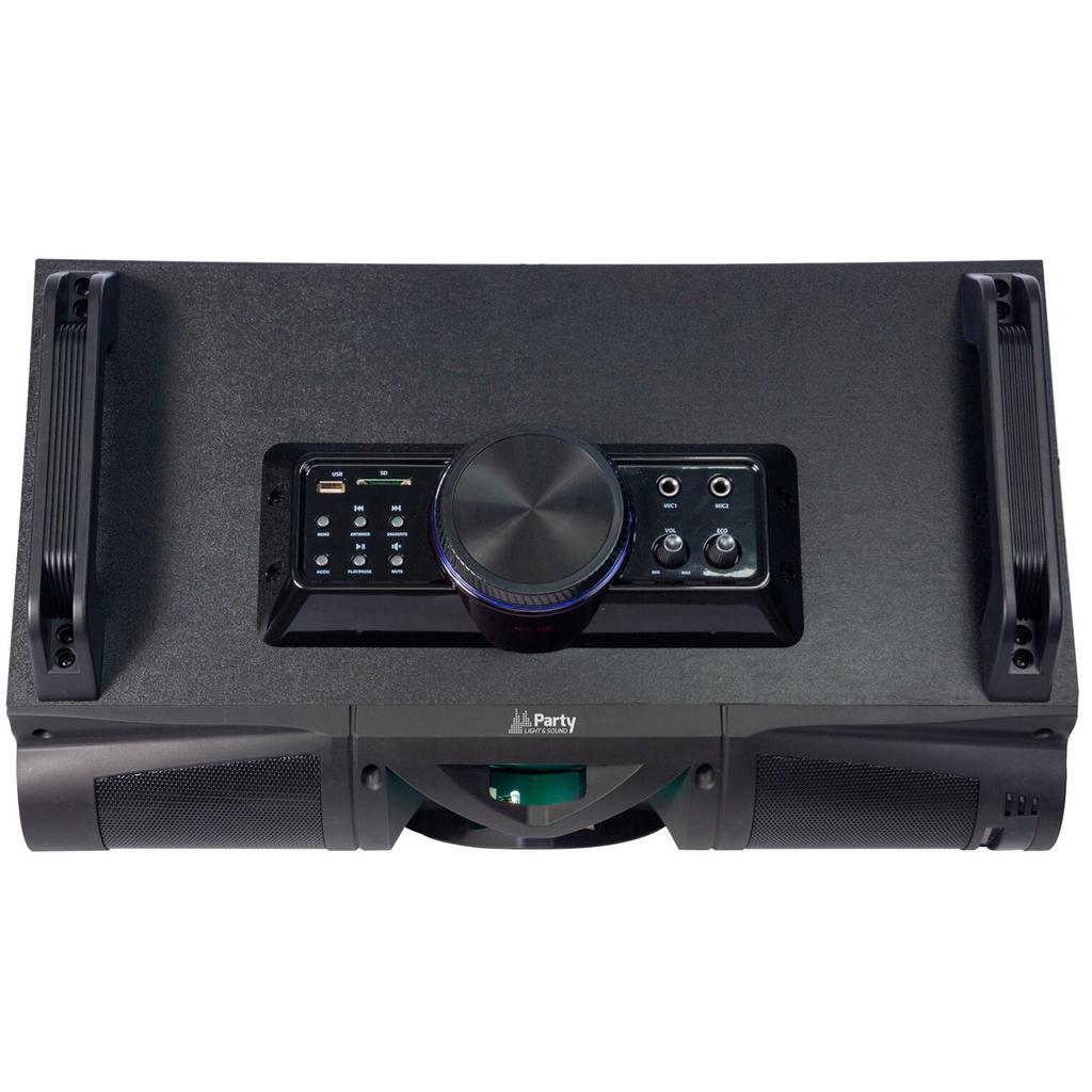 Voir photo 2 de Enceinte Bluetooth Party Sound & Light PARTY-FALCON - Noir | Dero Enceinte Bluetooth Party Sound & Light PARTY-FALCON - Noir Reconditionné Party Sound & Light reconditionné photo 2 | Dero