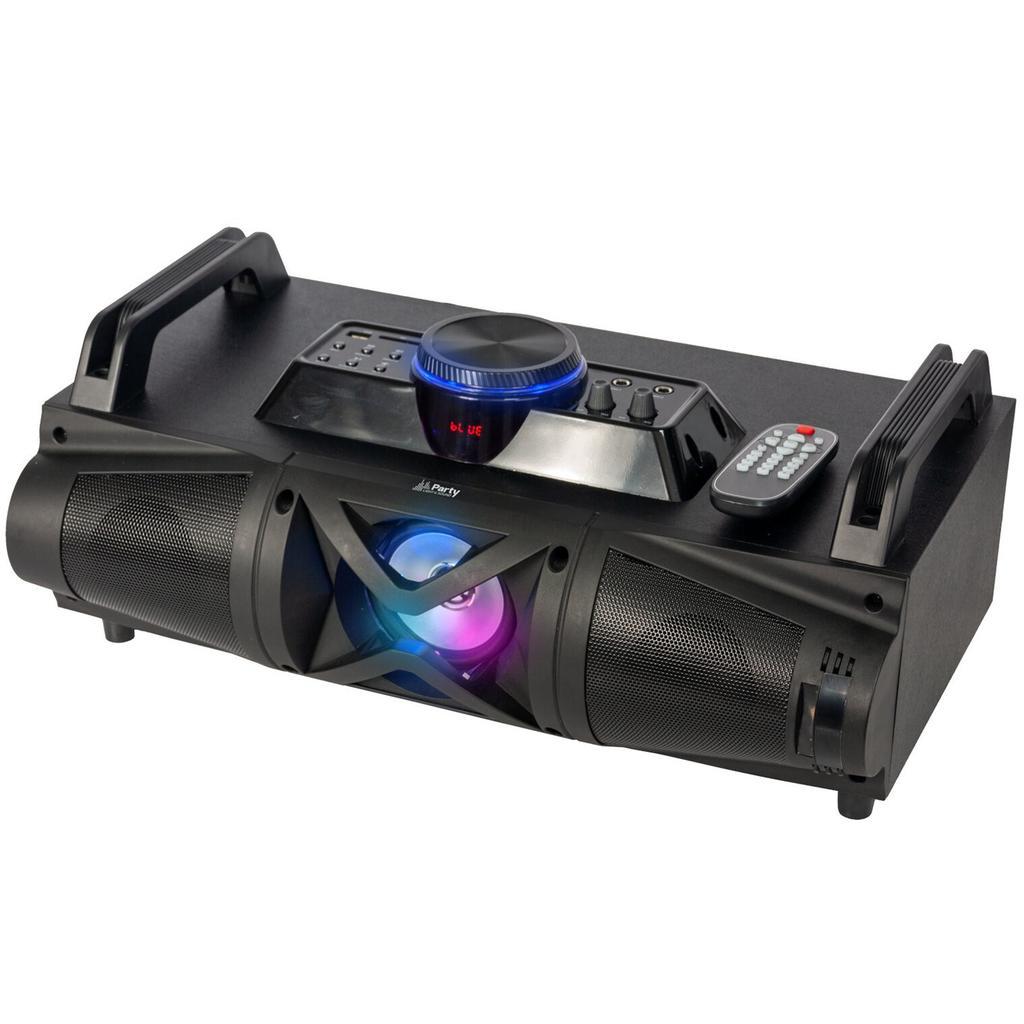 Voir photo 3 de Enceinte Bluetooth Party Sound & Light PARTY-FALCON - Noir | Dero Enceinte Bluetooth Party Sound & Light PARTY-FALCON - Noir Reconditionné Party Sound & Light reconditionné photo 3 | Dero