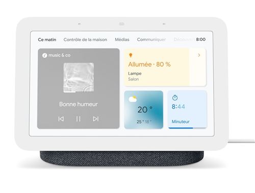 Enceinte intelligente sans fil Bluetooth et Wi-Fi Google Nest Hub 2è génération avec écran connecté Charbon État correct - 199,00 € Enceinte intelligente sans fil Bluetooth et Wi-Fi Google Nest Hub 2è génération avec écran connecté Charbon État correct Google reconditionné disponible sur Fnac | Dero