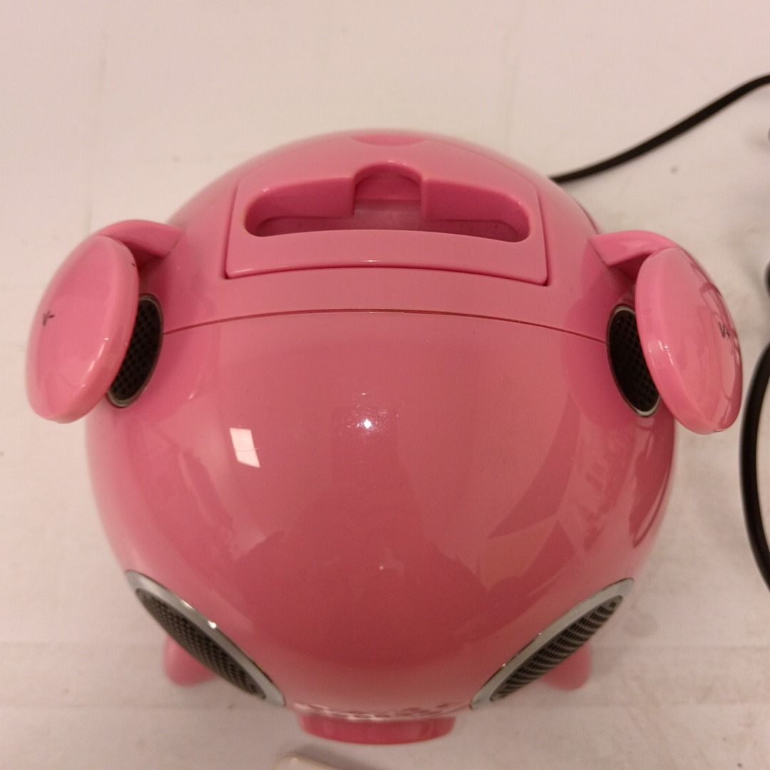 Voir photo 3 de Enceinte iPod originale – Cochon rose – AMETHYST – Vintage Enceinte iPod originale – Cochon rose – AMETHYST – Vintage Bon état reconditionné photo 3