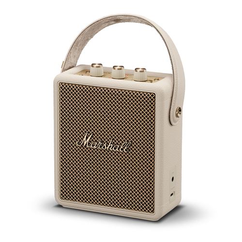 Enceinte portable sans fil Marshall Stockwell III Bluetooth Crème État correct Marshall reconditionné disponible sur Fnac | Dero