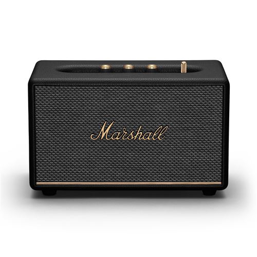 Enceinte sans fil Bluetooth Marshall Acton III Noir État correct Marshall reconditionné disponible sur Fnac