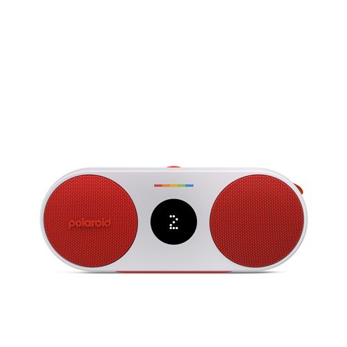 Enceinte sans fil Bluetooth Polaroid Music Player 2 Rouge et blanc État correct Polaroid reconditionné disponible sur Fnac