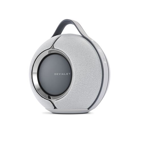 Enceinte sans fil portable Bluetooth Devialet Mania Light Gris avec station de charge État correct reconditionné disponible sur Fnac | Dero