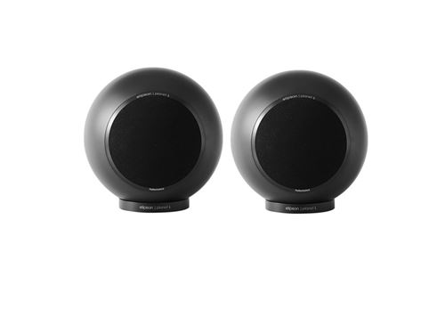 Enceintes bibliothèques Elipson® Planet L Performance Noir Mat vendues par paire État correct Elipson reconditionné disponible sur Fnac