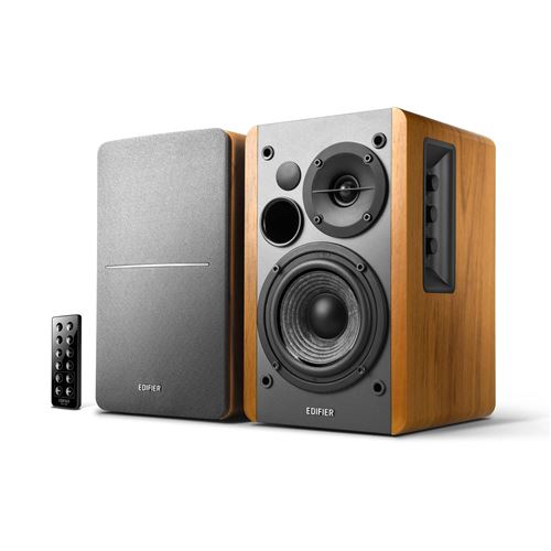 Enceintes Bluetooth Edifier R1280DB Bois vendues par paire État correct Edifier reconditionné disponible sur Fnac
