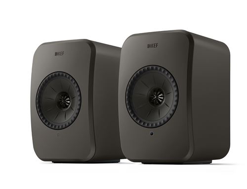Enceintes connectées Hi-Fi KEF LSX 2 LT Gris Graphite vendues par paire État correct KEF reconditionné disponible sur Fnac