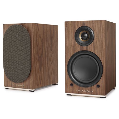 Enceintes connectées Hi-Fi Triangle AIO TWIN Erable Brun vendues à la paire État correct reconditionné disponible sur Fnac
