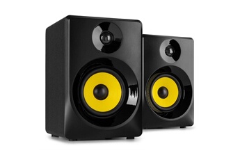 Enceintes Monitoring Smn50b Paire D'enceintes De Studio 5 140 W Réglages Graves Et Aigus Idéale Pour Mastering En Studio Très bon état Vonyx reconditionné disponible sur Darty