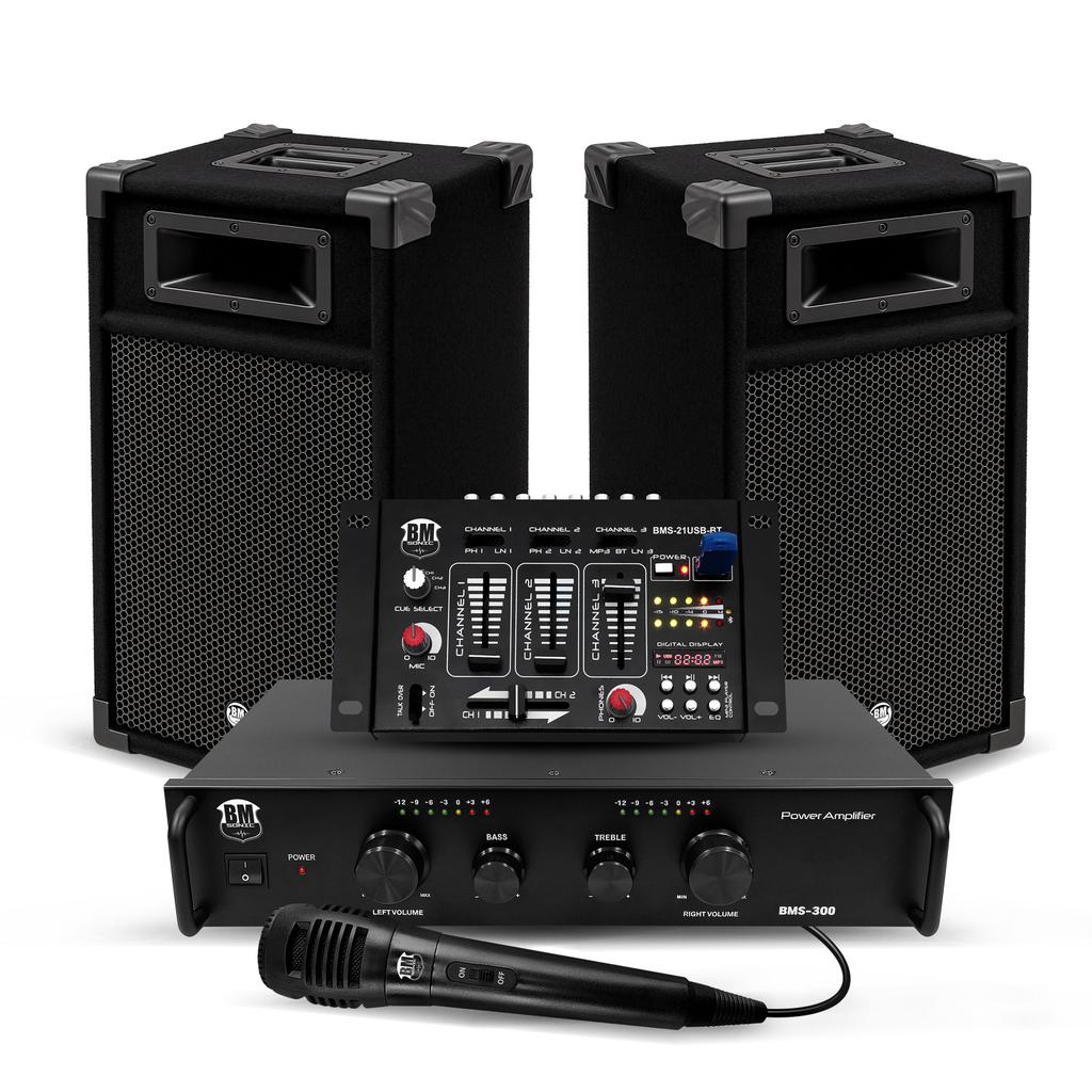 Acheter Enceintes sono Bm Sonic BMS-DJ300-USB-BT Reconditionné - 209,99 € | Dero Enceintes sono Bm Sonic BMS-DJ300-USB-BT Reconditionné N/A reconditionné disponible sur Backmarket | Dero