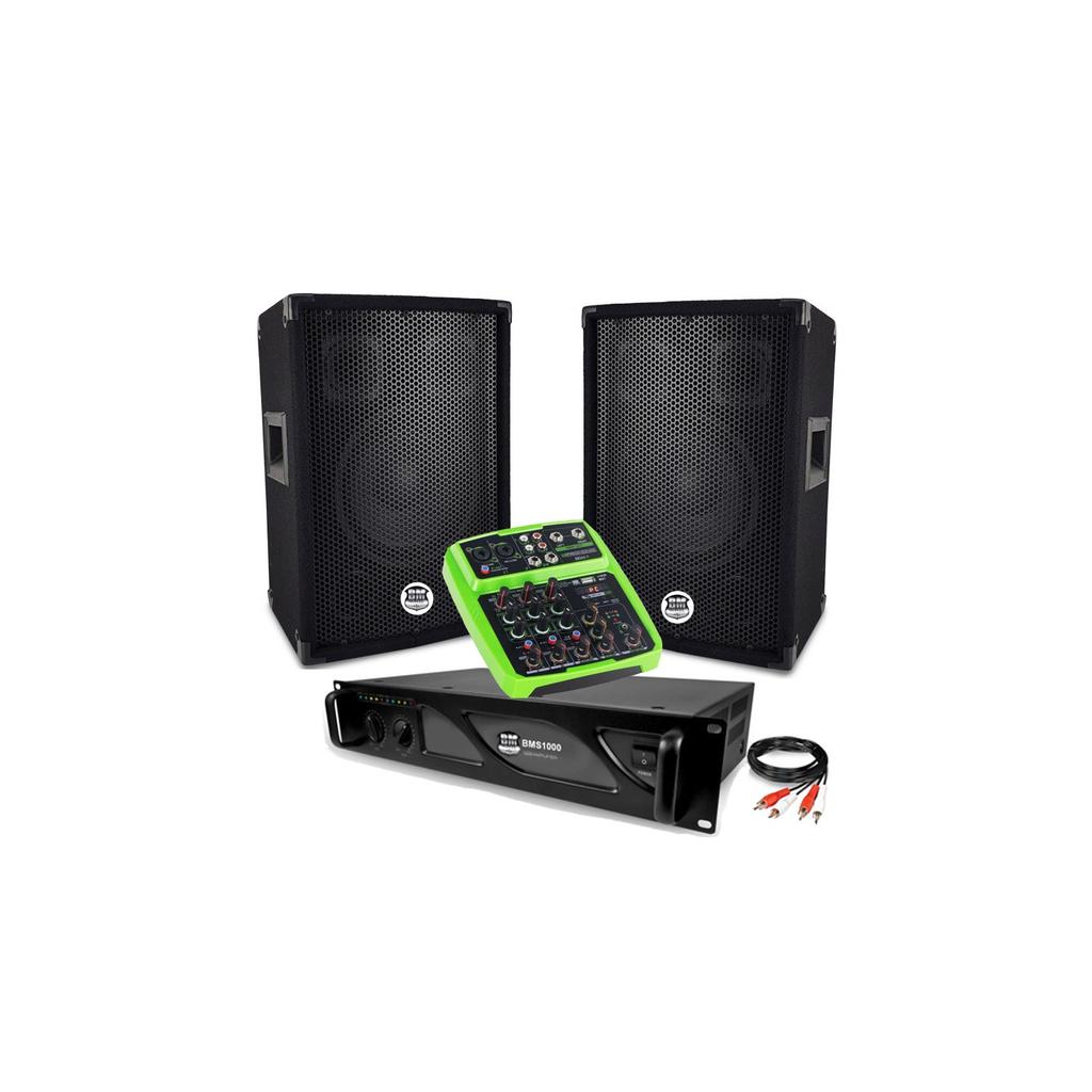 Acheter Enceintes sono Bm Sonic bms08 amplificateur 1000W bms1000 et table de mixage mini4 Reconditionné - 277,99 € Enceintes sono Bm Sonic bms08 amplificateur 1000W bms1000 et table de mixage mini4 Reconditionné N/A reconditionné disponible sur Backmarket