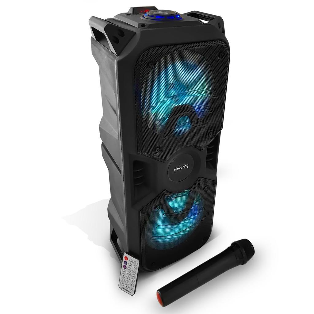 Enceintes sono Enceinte autonome sur batterie 400W High Power SONO DJ LED RVB USB/BT/SD/ RADIO FM + Micro sans fil - Pickering + Jeu UFO Ovni Reconditionné N/A reconditionné disponible sur Backmarket