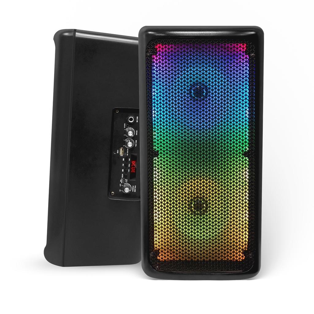 Voir photo 3 de Enceintes sono Koolstar Enceinte Karaoké Mobile SONO DJ FestiSound SRX206 autonome à LED - 300W - USB/SD/Bluetooth + Micro + Télécommande + UFO OVNI | Dero Enceintes sono Koolstar Enceinte Karaoké Mobile SONO DJ FestiSound SRX206 autonome à LED - 300W - USB/SD/Bluetooth + Micro + Télécommande + UFO OVNI Reconditionné N/A reconditionné photo 3 | Dero