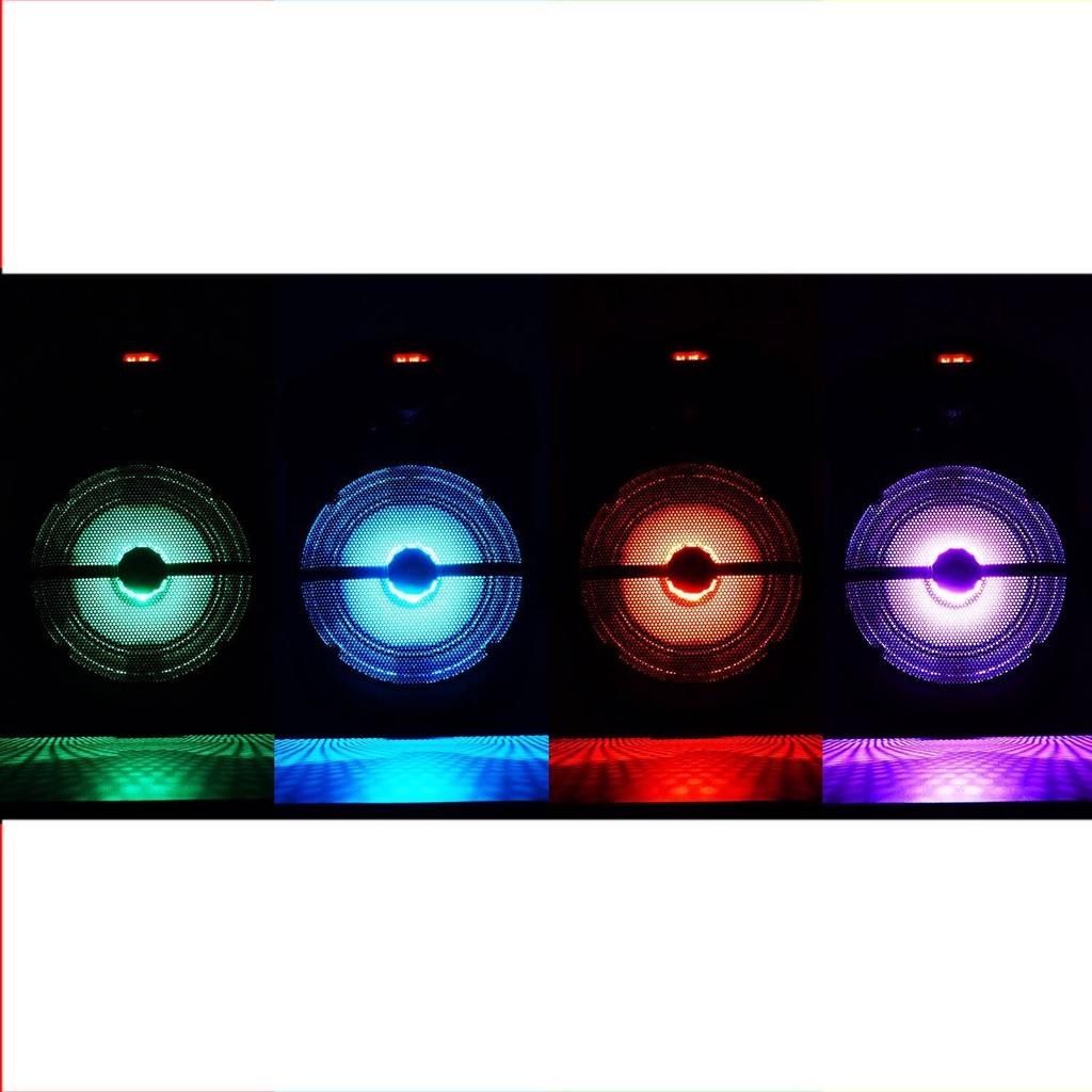 Voir photo 3 de Enceintes sono Party Light Karaoké Enfants Enceinte 180W portable Batterie HANDY180 avec USB/BLUETOOTH/ RADIO FM + RounDiams | Dero Enceintes sono Party Light Karaoké Enfants Enceinte 180W portable Batterie HANDY180 avec USB/BLUETOOTH/ RADIO FM + RounDiams Reconditionné Partylite reconditionné photo 3 | Dero