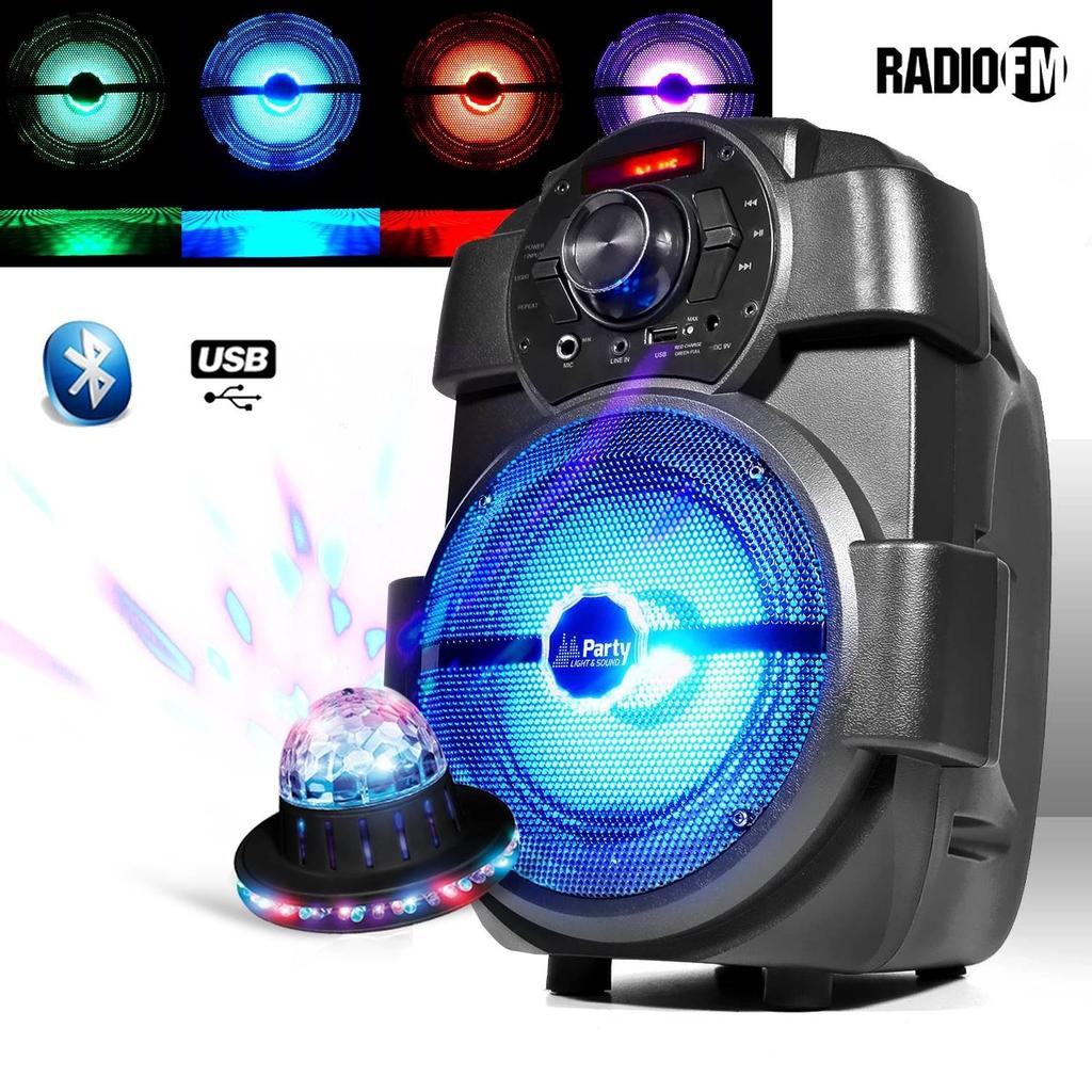 Acheter Enceintes sono Party Light Karaoké Enfants Enceinte 180W portable Batterie HANDY180 avec USB/BLUETOOTH/ RADIO FM + RounDiams Reconditionné - 78,99 € Enceintes sono Party Light Karaoké Enfants Enceinte 180W portable Batterie HANDY180 avec USB/BLUETOOTH/ RADIO FM + RounDiams Reconditionné Partylite reconditionné disponible sur Backmarket