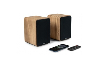 Enceintes WS602DUO Cosy Stéréo Puissance Musicale Sonore 100 Watts avec Télécommande Bois Très bon état Thomson reconditionné disponible sur Darty