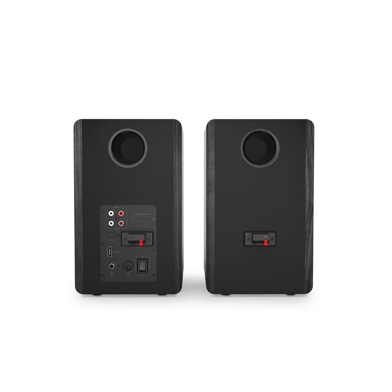 Energy Sistem Studio Monitor 4 Hi Fi 2-voies Gris, Bois Avec fil &sans fil 50 W - Excellent état Parfait état Energy Sistem reconditionné photo 3 | Dero