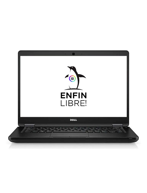 Enfin libre ! DELL Latitude 5480 - Linux Bon état - 175,00 € Enfin libre ! DELL Latitude 5480 - Linux Bon état reconditionné disponible sur Label Emmaüs