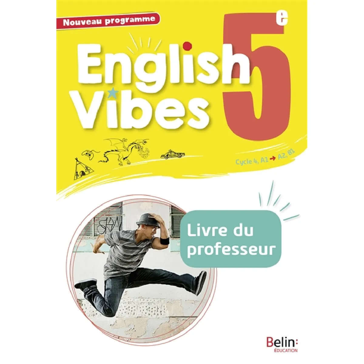 English vibes 5e, cycle 4, A2-B1 : livre du professeur : nouveau programme État correct - 12,45 € English vibes 5e, cycle 4, A2-B1 : livre du professeur : nouveau programme État correct N/A (Il ne s'agit pas d'une marque reconditionné disponible sur Rue du Commerce Seconde Vie