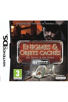 Enigmes et objets cachés : Dr Jekyll & Mr Hyde Bon état - 12,95 € Enigmes et objets cachés : Dr Jekyll & Mr Hyde Bon état N/A reconditionné disponible sur Darty