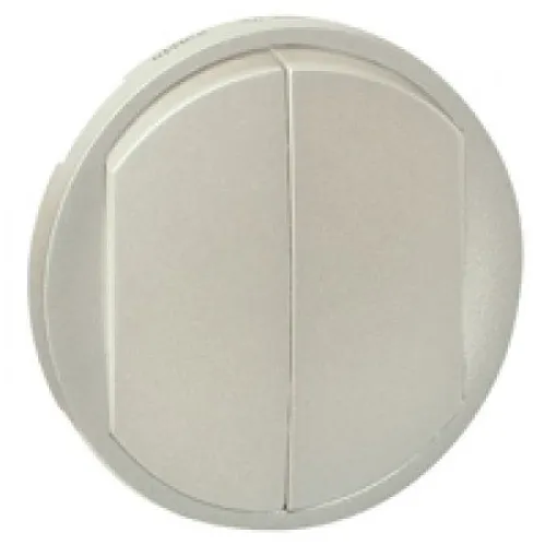 Enjoliveur large Céliane pour double interrupteur , va-et-vient ou poussoir - finition titane - Legrand occasion reconditionné disponible sur Rakuten