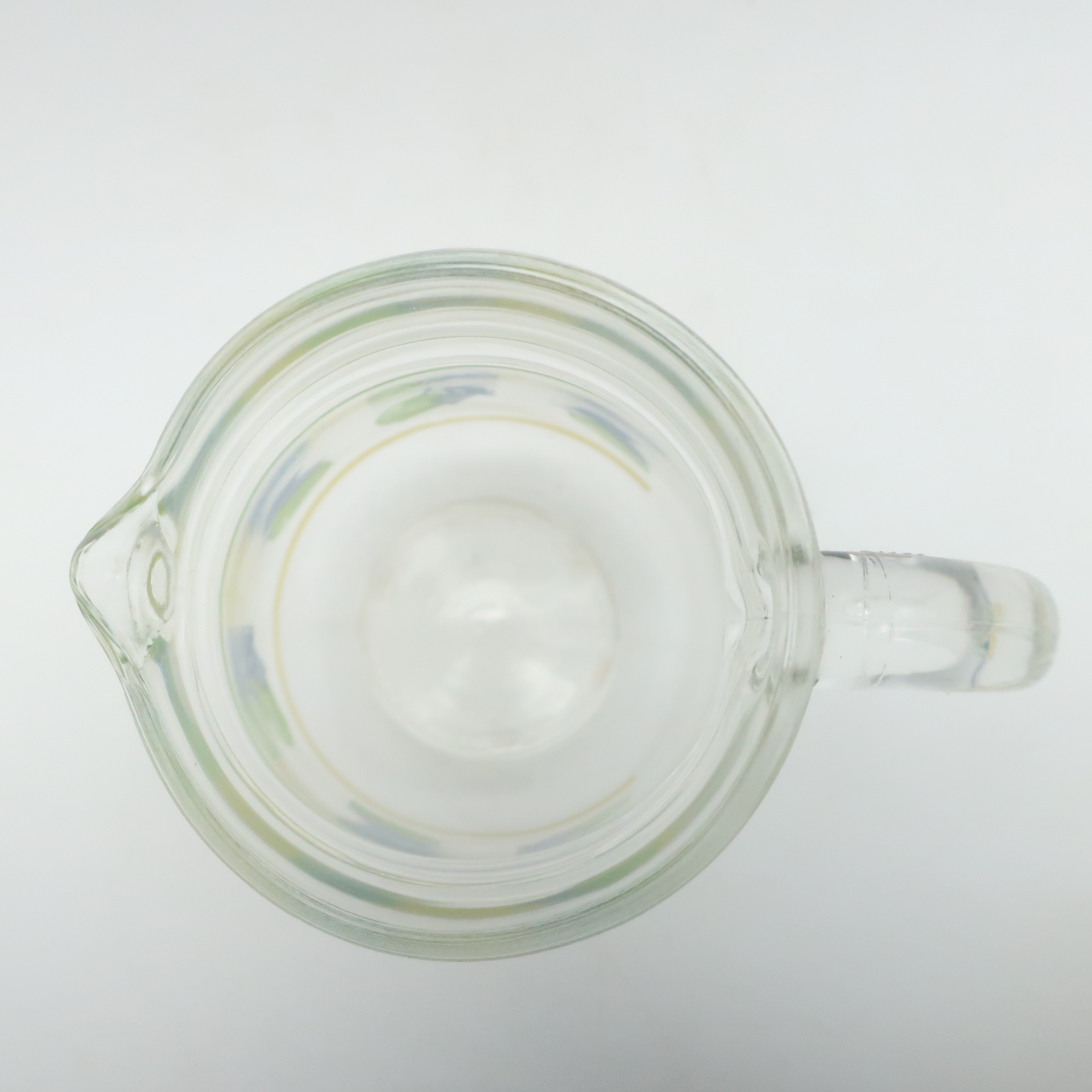 Voir photo 4 de Ensemble 6 Pieces en verre à motif " Citron Vert " Ensemble 6 Pieces en verre à motif " Citron Vert " Bon état reconditionné photo 4