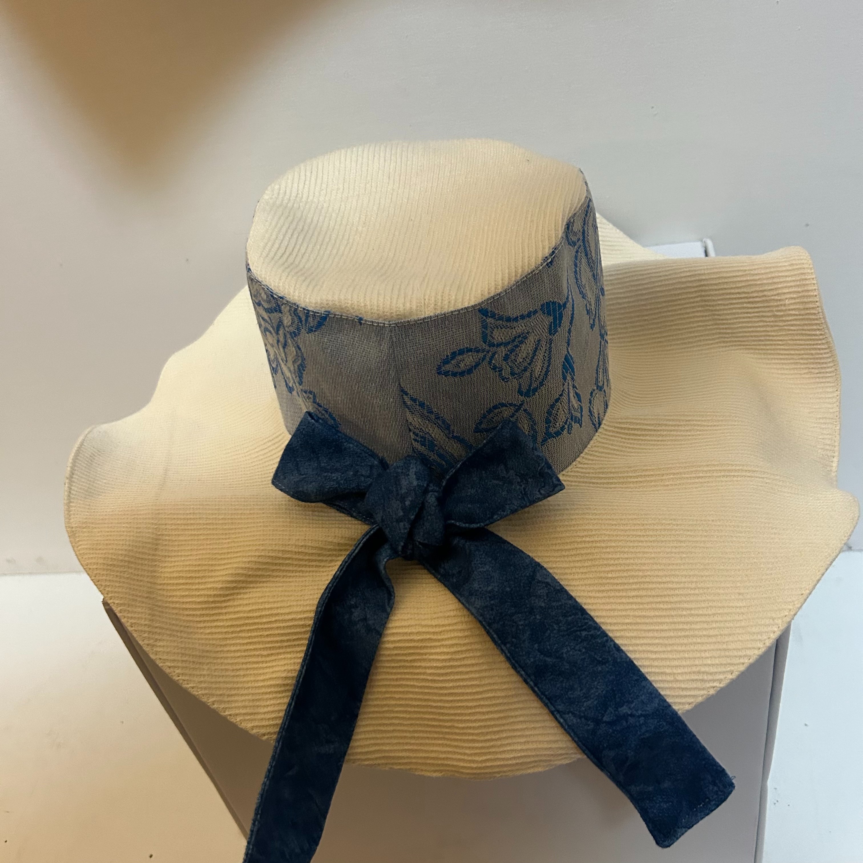 Voir photo 2 de Ensemble chapeau + sac de plage - 100% matières recyclées - Etoffe Meuse Ensemble chapeau + sac de plage - 100% matières recyclées - Etoffe Meuse Parfait état reconditionné photo 2