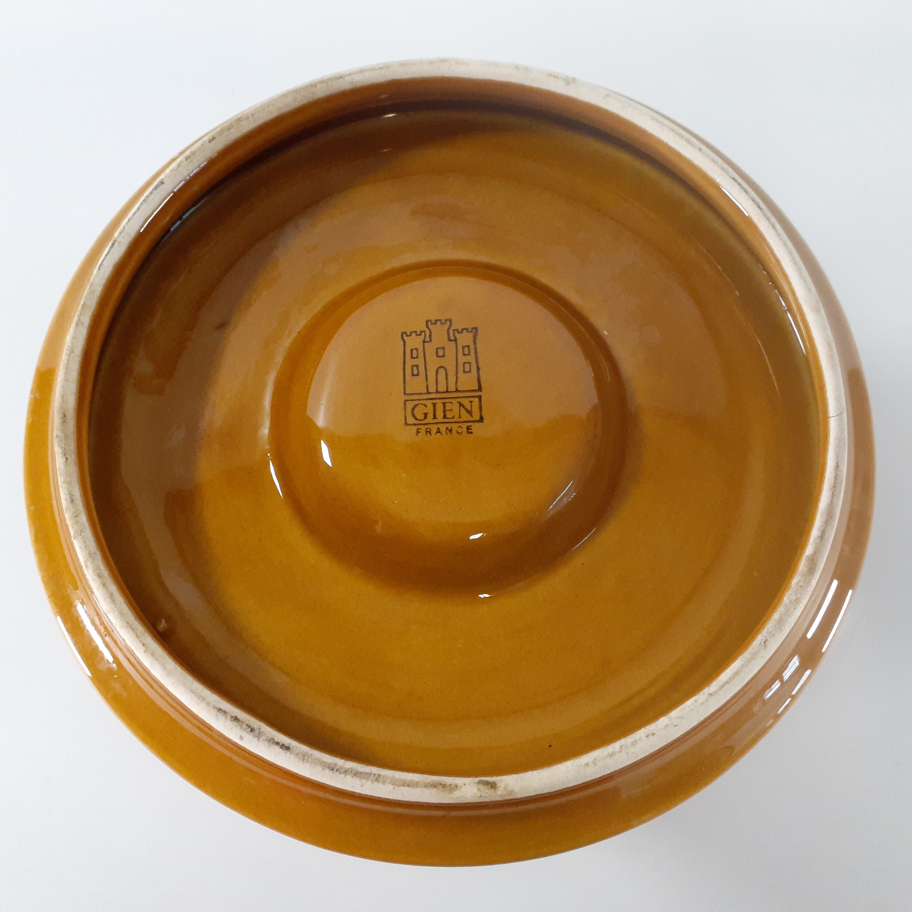 Voir photo 11 de Ensemble - Un grand plat et Un chauffe plat - GIEN - Années 70 Ensemble - Un grand plat et Un chauffe plat - GIEN - Années 70 Très bon état reconditionné photo 11