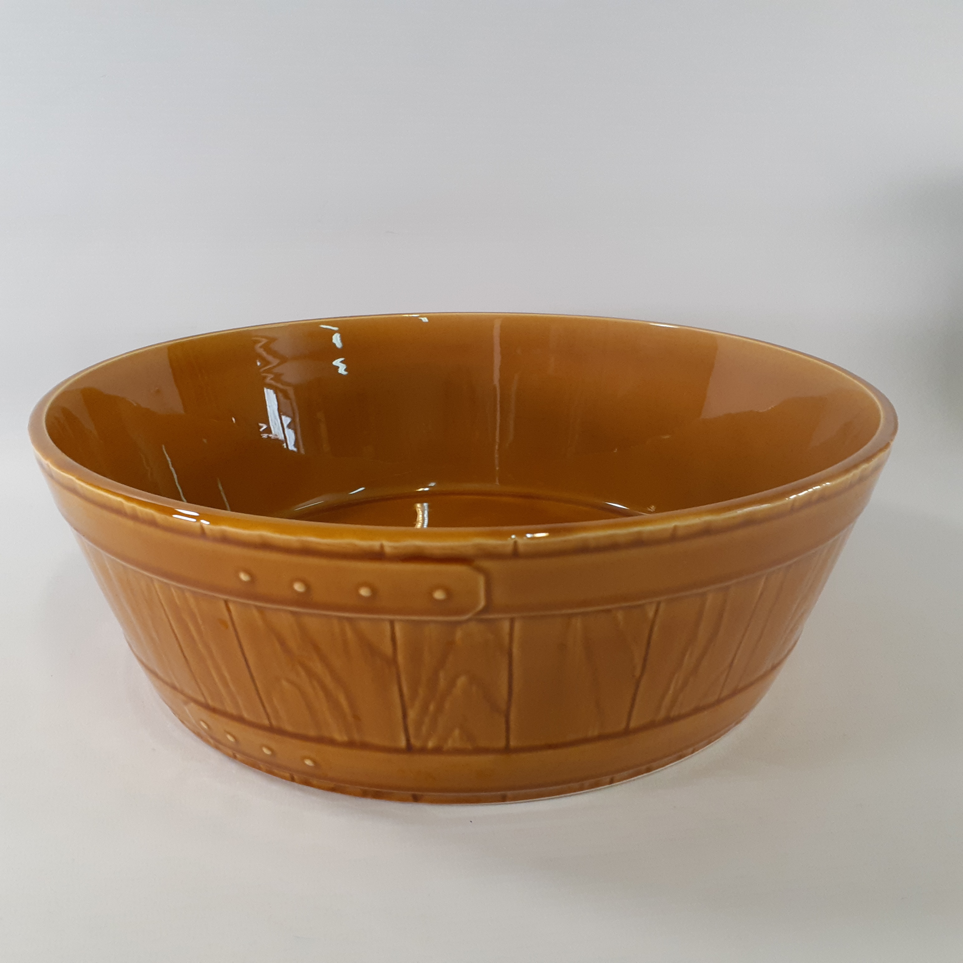 Voir photo 3 de Ensemble - Un grand plat et Un chauffe plat - GIEN - Années 70 Ensemble - Un grand plat et Un chauffe plat - GIEN - Années 70 Très bon état reconditionné photo 3