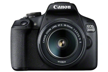 EOS 2000D + EF-S 18-55 IS II Très bon état Canon reconditionné disponible sur Darty