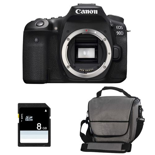 EOS 90D nu + Sac + SD 8Go État correct N/A reconditionné disponible sur Fnac