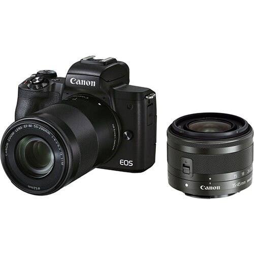EOS M50 Mark II - Noir + Canon EF-M 15-45mm f/3.5-6.3 IS STM + EF-M 55-200mm f/4.5-6.3 IS STM f/3.5-6.3 + f/4.5-6.3 Reconditionné - 759,00 € EOS M50 Mark II - Noir + Canon EF-M 15-45mm f/3.5-6.3 IS STM + EF-M 55-200mm f/4.5-6.3 IS STM f/3.5-6.3 + f/4.5-6.3 Reconditionné Canon reconditionné disponible sur Backmarket
