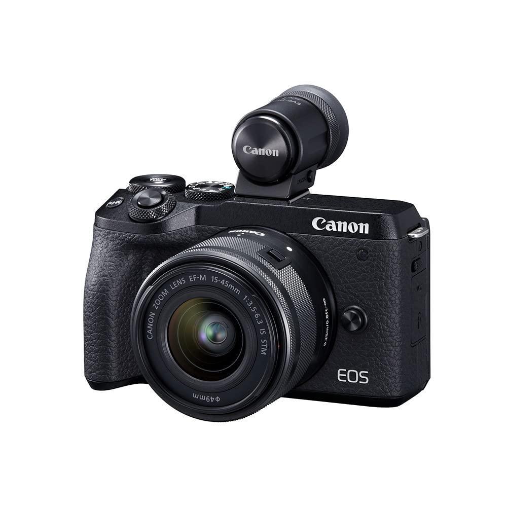 EOS M6 Mark II - Noir + Canon EF-M 15-45mm f/3.5-6.3 IS STM f/3.5-6.3 Reconditionné - 1199,00 € EOS M6 Mark II - Noir + Canon EF-M 15-45mm f/3.5-6.3 IS STM f/3.5-6.3 Reconditionné Canon reconditionné disponible sur Backmarket