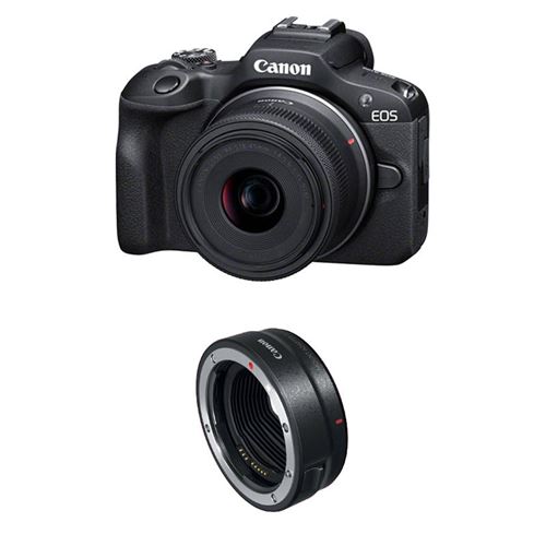 EOS R100 + RF-S 18-45mm f/4.5-6.3 IS STM + Bague EF-EOS R État correct N/A reconditionné disponible sur Fnac