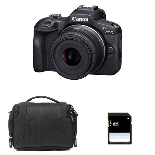 EOS R100 + RF-S 18-45mm f/4.5-6.3 IS STM + Sac + Carte SD 8 Go État correct N/A reconditionné disponible sur Fnac
