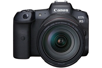 EOS R5 + RF 24-105mm f/4L IS USM Bon état - 3110,00 € EOS R5 + RF 24-105mm f/4L IS USM Bon état Canon reconditionné disponible sur Darty