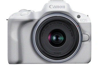 EOS R50 + RF-S 18-45mm f/4.5-6.3 IS STM Bon état Canon reconditionné disponible sur Darty