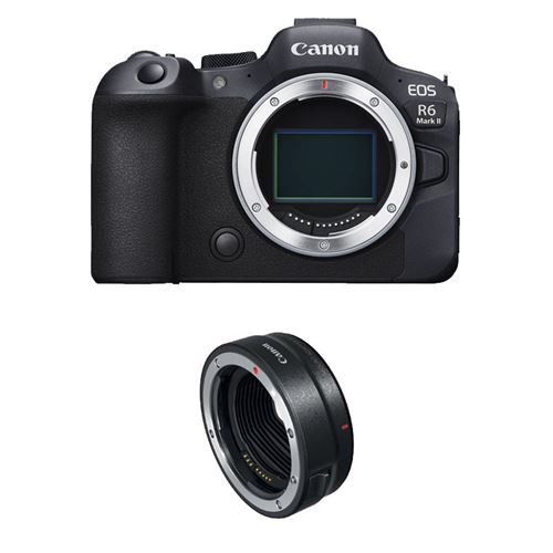 EOS R6 MARK II nu + Bague EF-EOS-R État correct - 2272,00 € EOS R6 MARK II nu + Bague EF-EOS-R État correct N/A reconditionné disponible sur Fnac