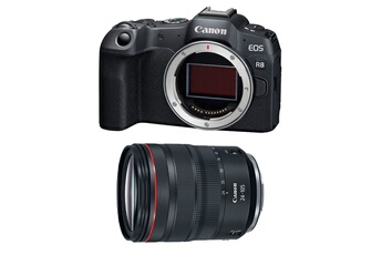 EOS R8 + RF 24-105mm f/4L IS USM Bon état Canon reconditionné disponible sur Darty