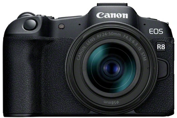 EOS R8 + RF 24-50mm F/4.5-6.3 IS STM Bon état Canon reconditionné disponible sur Darty