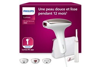 Epilateur à lumière pulsée Lumea série 7000 BRI923/00 Très bon état Philips reconditionné disponible sur Darty