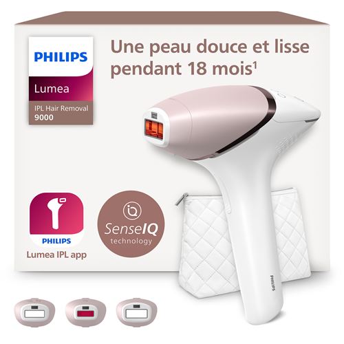 Epilateur à lumière pulsée sans fil Philips Lumea série 9000 BRI955/01 Blanc et Rose État correct - 299,99 € Epilateur à lumière pulsée sans fil Philips Lumea série 9000 BRI955/01 Blanc et Rose État correct Philips reconditionné disponible sur Fnac